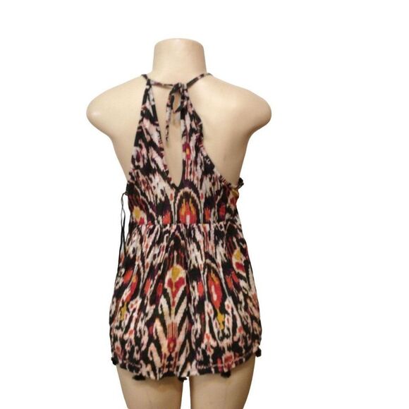 ANA Women Halter Top With Tassel Medium Multicolor - Picture 2 of 4